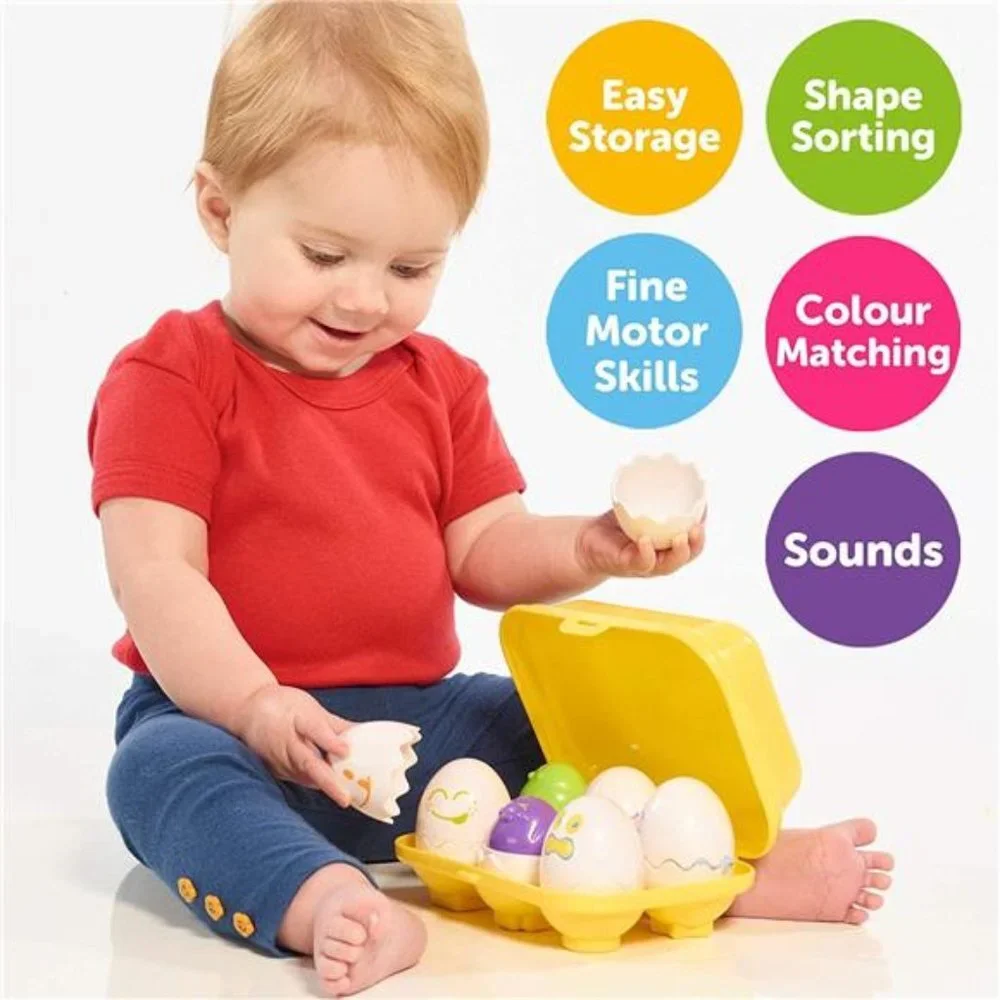 Eggs Toddler Toys - Matching & Sorting Learning Toys
